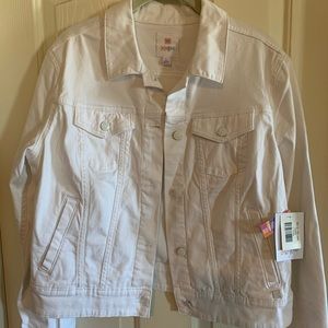 NWT LuLaRoe White Harvey Jacket, Large